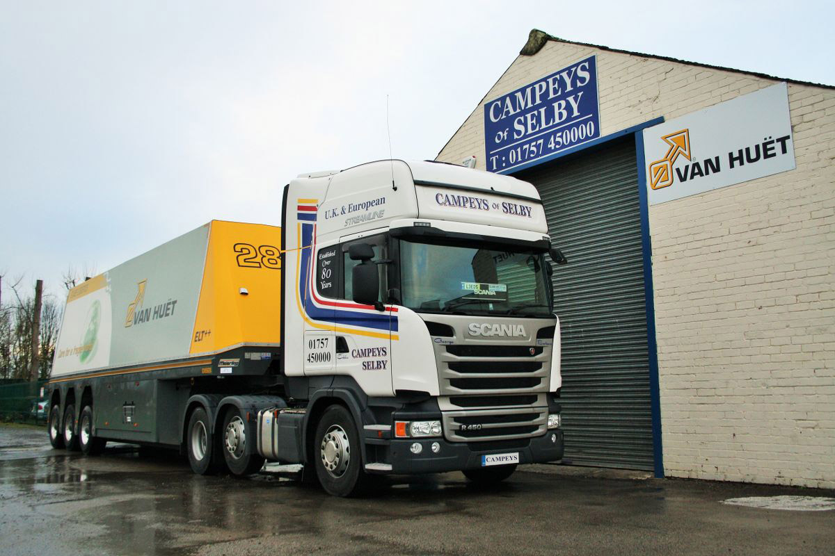 Campeys of Selby Hauliers Yorkshire